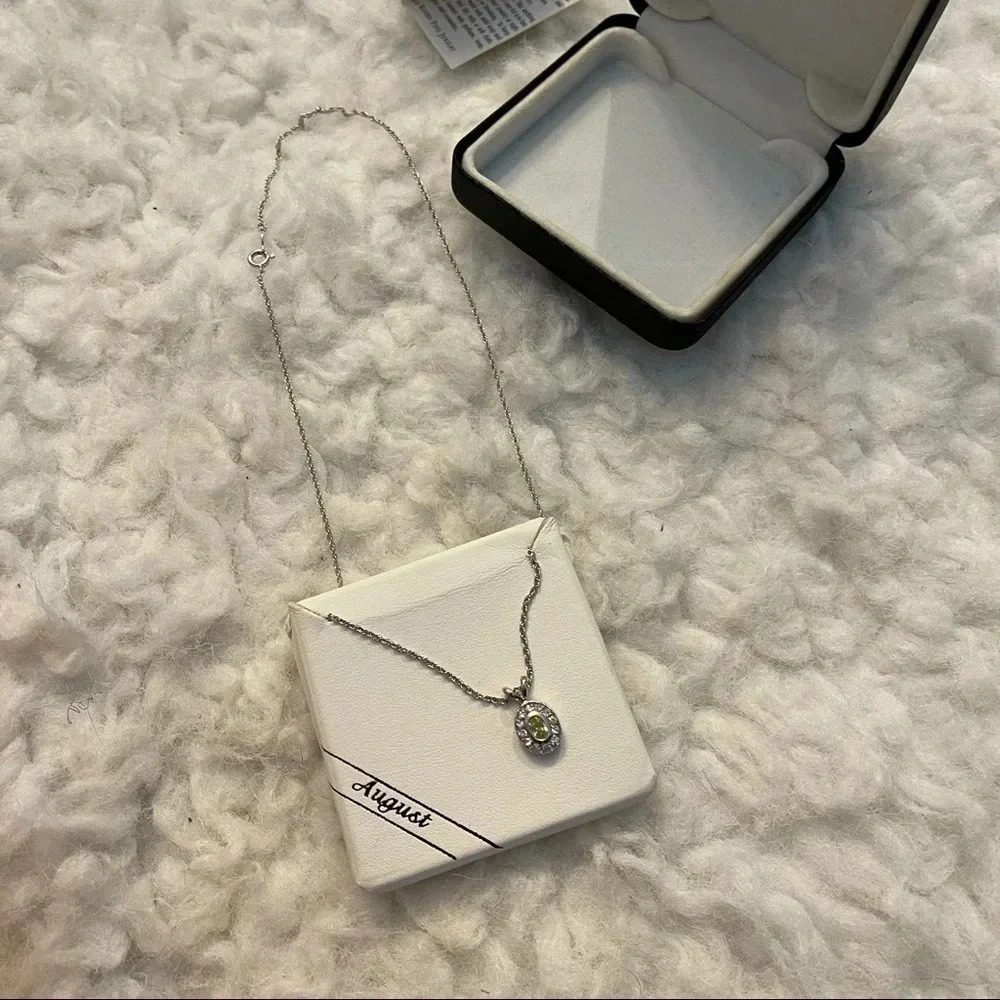 Kelly Waters August Birthstone Necklace, silver - Picture 4 of 10